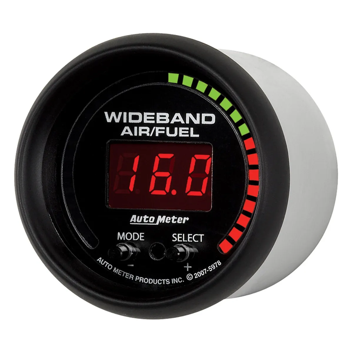 Gauge, Air/Fuel Ratio-PRO, 2 1/16", 10:1-20:1, Digital w/ Peak & Warn, ES product image