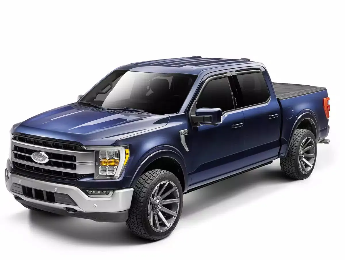Amp Research 2020 2021 Ford F-250 Super Duty Black Powerstep Vision 96236-01a product image