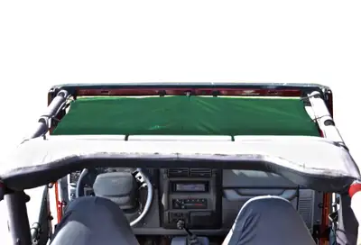 Steinjager Steinjäger Tops and Covers Wrangler TJ 1997-2006 Fabric Teddy Green Front Seats Only