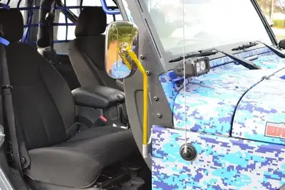 Steinjager Exterior Accessories 2007-2018 Mirrors Mirror Legs to Fit Door Hinges Lemon Peel