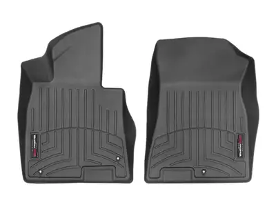 Weathertech FloorLiner™ DigitalFit®; Black; Front;