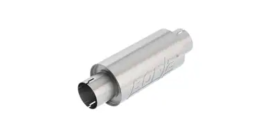 Borla Universal Resonator Muffler 3.00in Inout rd 5inx10in Notched