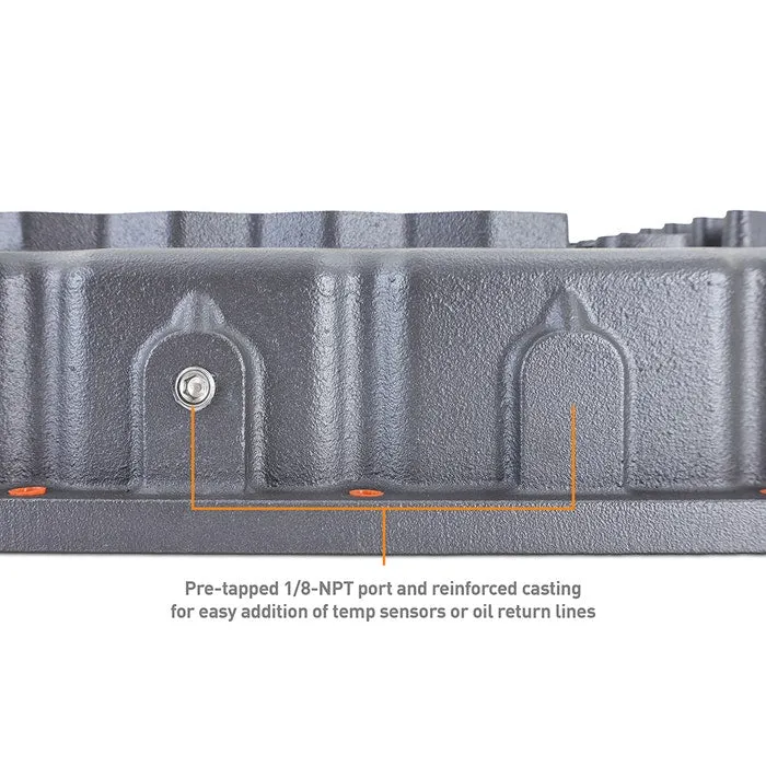Aluminum Transmission Pan, fits Dodge Ram 6.7L Cummins 2007.5+ product image