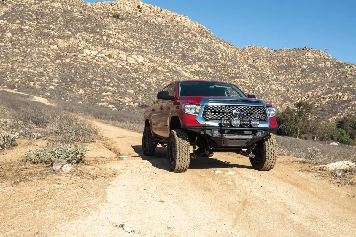 DV8 2014-2021 Toyota Tundra Tube Front Bumper FBTT2-07 product image