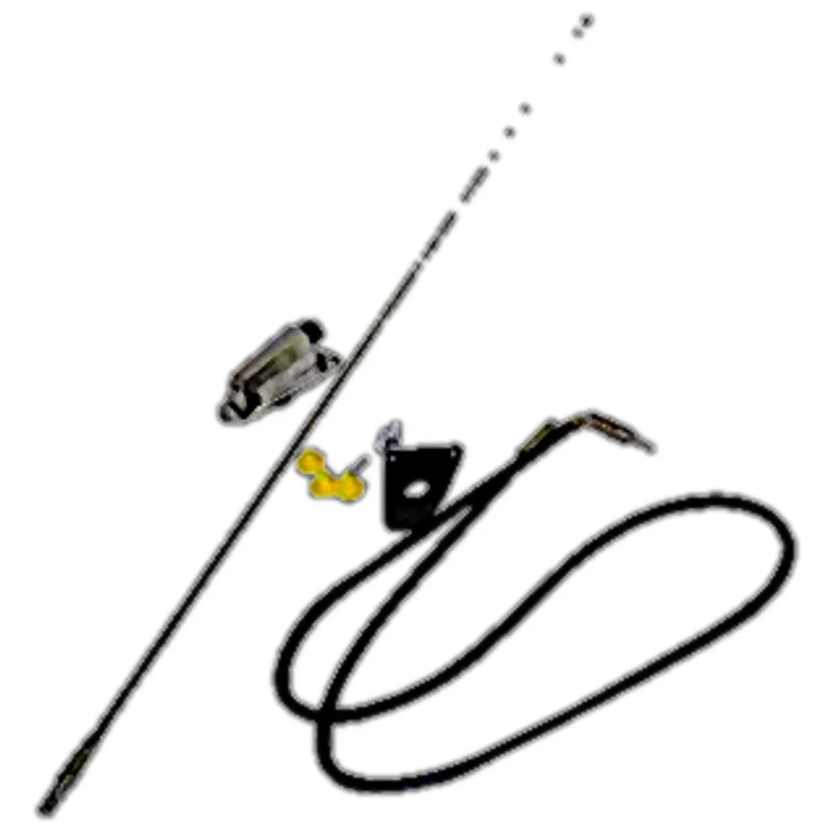 Crown Automotive Antenna Kit - Chrome - YJ/CJ5/CJ6/CJ7/CJ8 product image