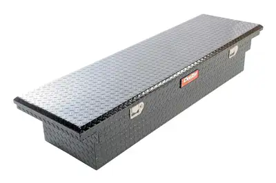 Dee Zee Red Label Low Profile Single Lid Crossover Tool Box Black