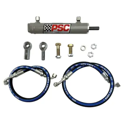 PSC Motor Sports PSC Cylinder Assist Kit with weld-on tabs and 8.0 stroke cylinder. Fits Dana 60 SD take off axles.