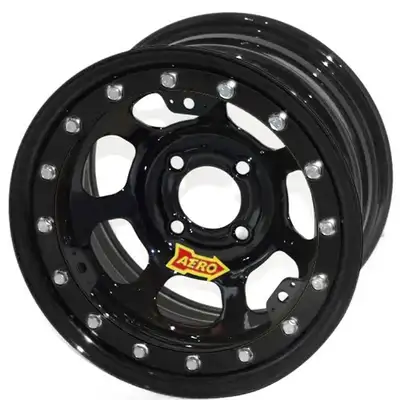 Aero Race Wheels Wheel 13x7 2in 4.50in BC Black Light Weight