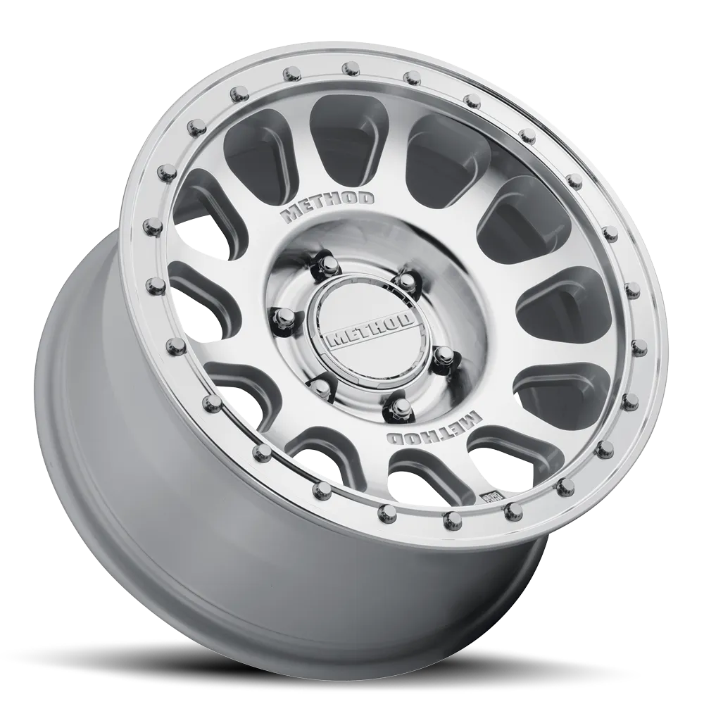 MR709 HD Bead Grip 17x8.5 0mm Offset 6x135 87mm Centerbore Machined - Clear Coat product image