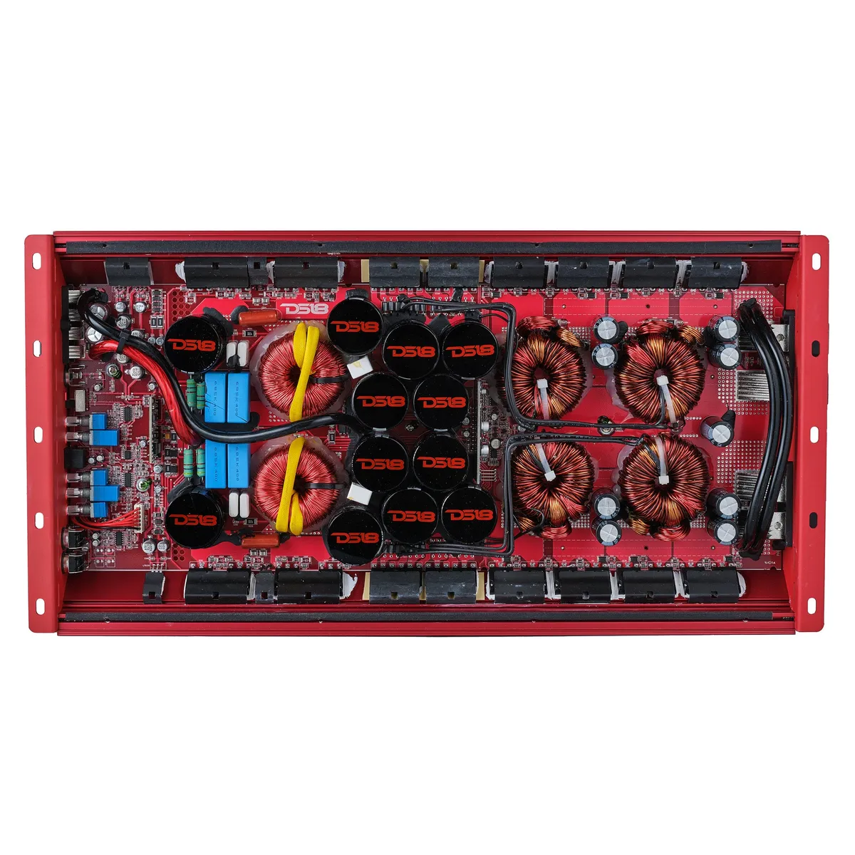 1-Channel | 15000 (Burst) @ 0.5Î© | 8000 @ 1Î© | 4800 @ 2Î© | 2500 @ 4Î© Watts RMS | With Voltmeter | Red product image