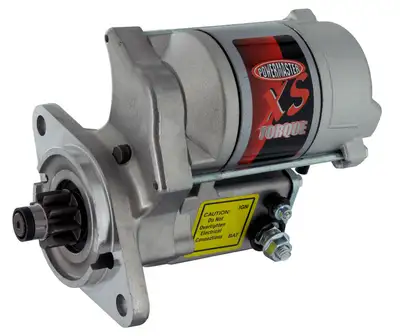 Power Master XS Torque Starter; Circle Track; For Bert/Brinn Transmission; 200 ft./lbs. Torque; 18:1 Compression Ratio; Natural Finish;