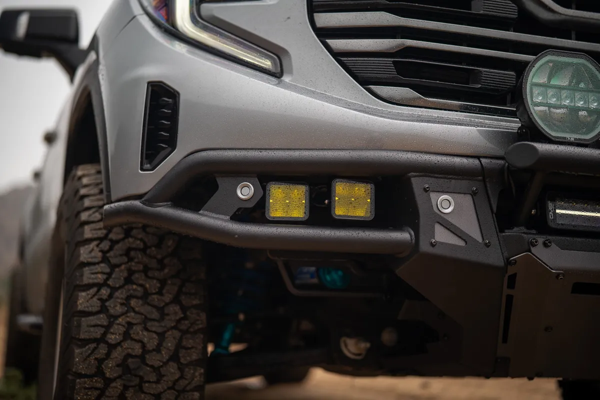 DV8 2022-2025 GMC Sierra 1500 Tube Front Bumper FBGC1-04 product image