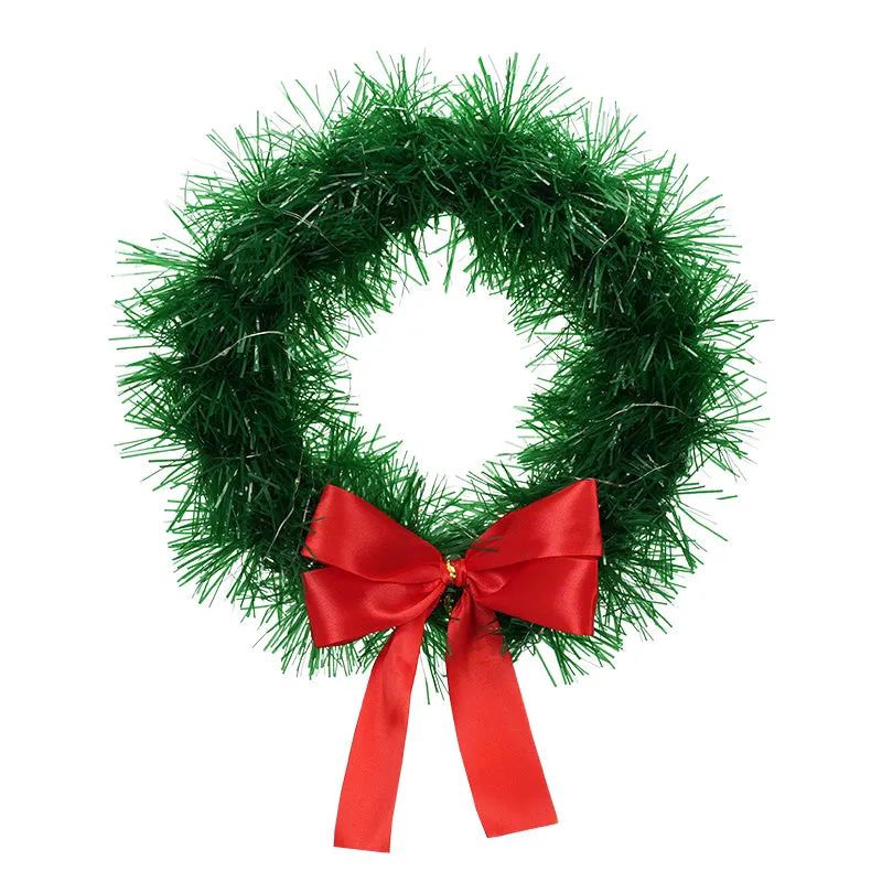12-inch Christmas Wreath with LED Lights product image