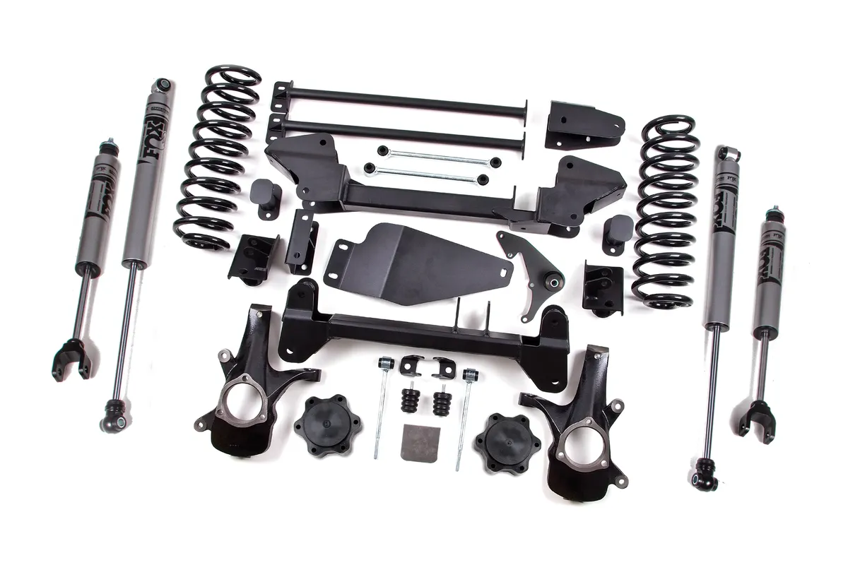 Zone Offroad 1999-2006 GM Tahoe/Yukon/Suburban 6 Suspension Lift Kit System - Fox 2.0 Adventure Series Shocks
