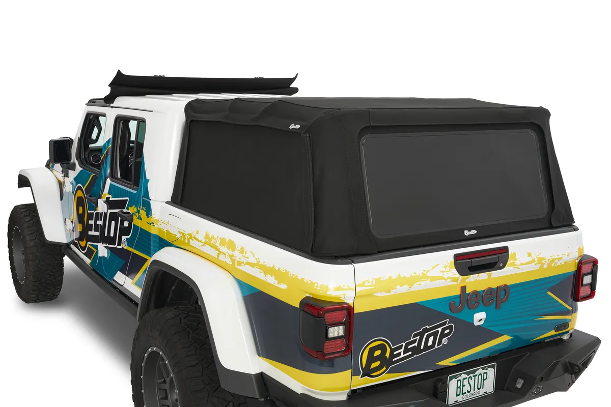 Supertop for Truck 2 '20-26 Gladiator For 5 ft. bed Black Diamond Bestop product image