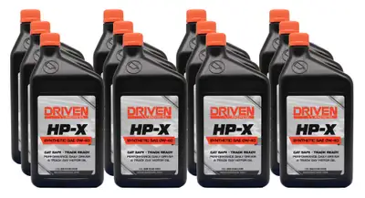 Driven Racing Oil HP-X 0W40 Motor Oil Case 12/Qt