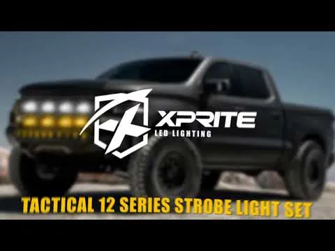 Grille and Surface Mount Light - Set of 8 | Tactical 12 Series product image