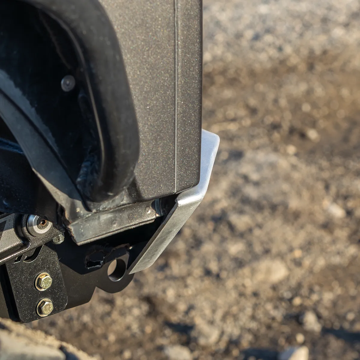 0718 Wrangler Legacy Rear Bumper Kit Raw product image