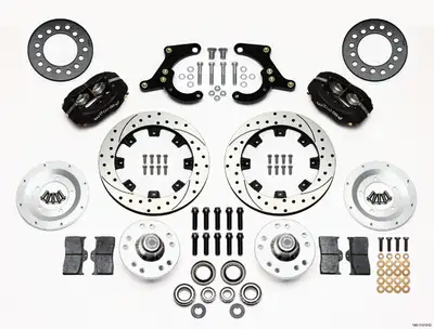 Wilwood Brakes 1955 - 1957 Chevrolet Forged Dynalite Pro Series Front Brake Kit - 140-11010