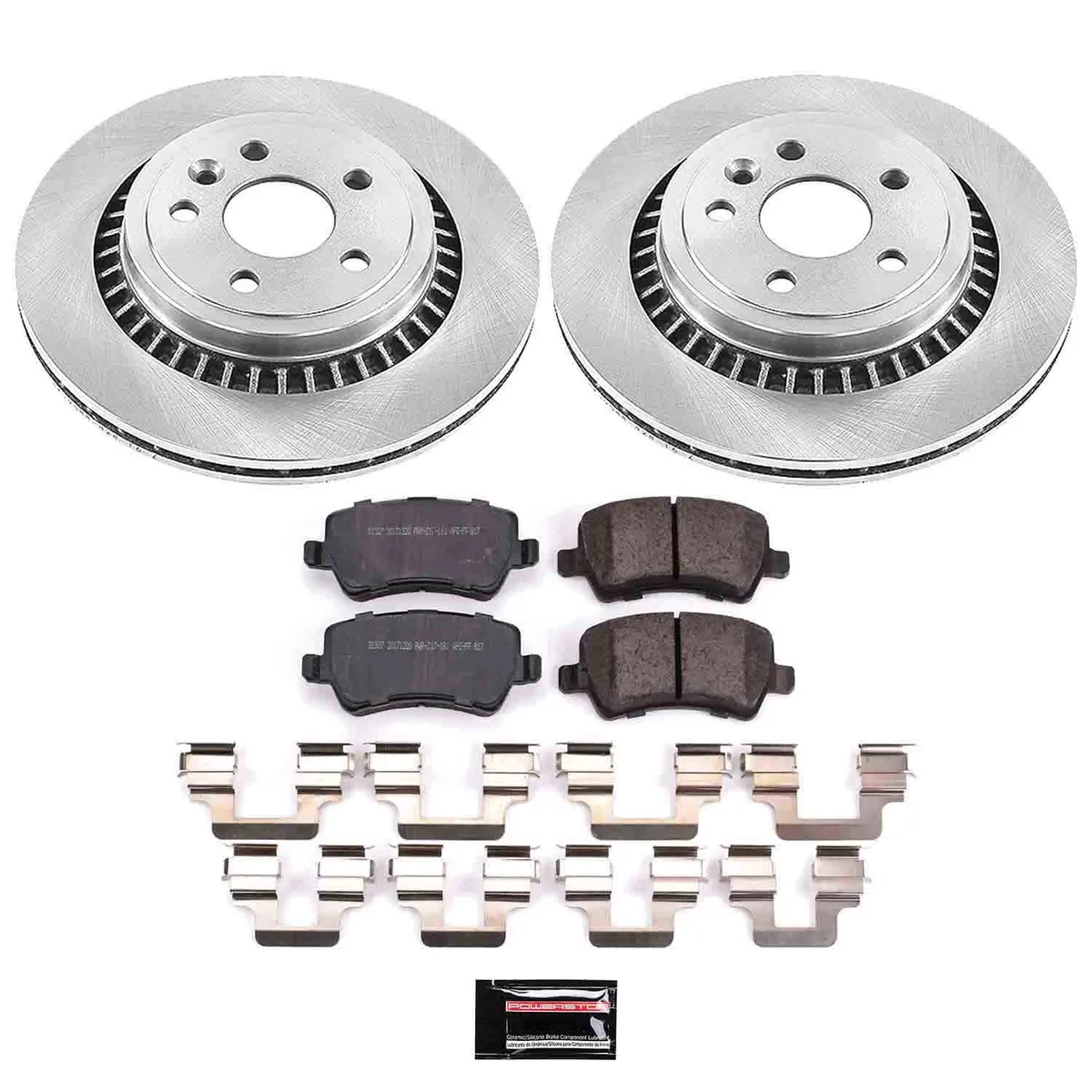 Z17 Direct Replacement Kit: Rotors; Ceramic Pads W/Hardware product image