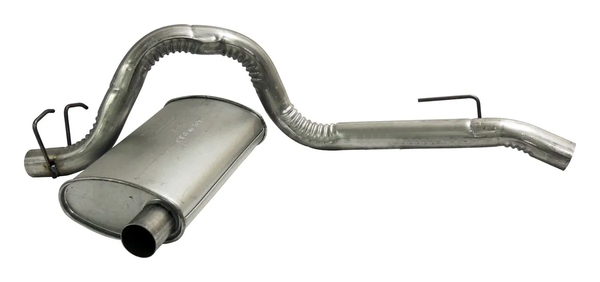 Crown Automotive Jeep Replacement 52019135 Muffler & Tailpipe for 1987-1995 Jeep YJ Wrangler w/ 2.5L or 4.0L Engines product image