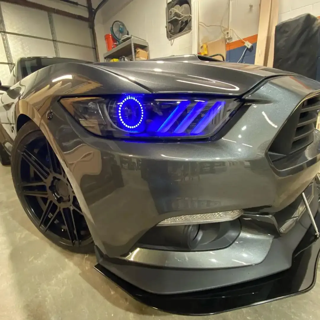 ORACLE Lighting 2015-2017 Ford Mustang V6/GT/Shelby ColorSHIFT DRL Upgrade w/Halo Kit product image