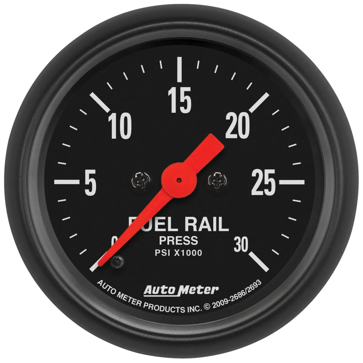 AutoMeter Gauge, Rail Pressure (RAM 6.7L), 2 1/16", 30kpsi, Digital Stepper Motor, Z Series