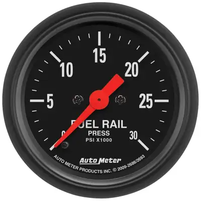 AutoMeter Gauge, Rail Pressure (RAM 6.7L), 2 1/16", 30kpsi, Digital Stepper Motor, Z Series