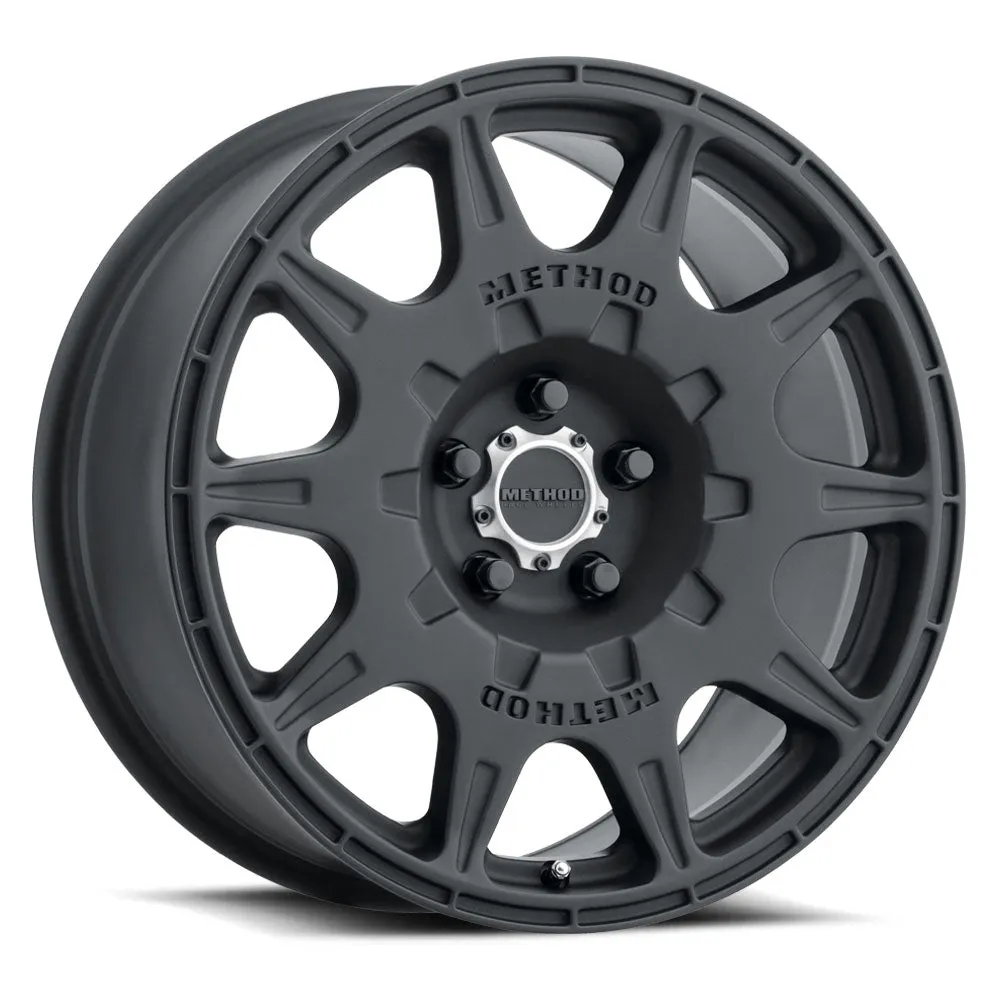 Method Race Wheels Aluminum Wheels 17x8 Rally MR502 Bolt Pattern 5 On 100 Offset 38 Lip Size 0 Matte Black MB Method