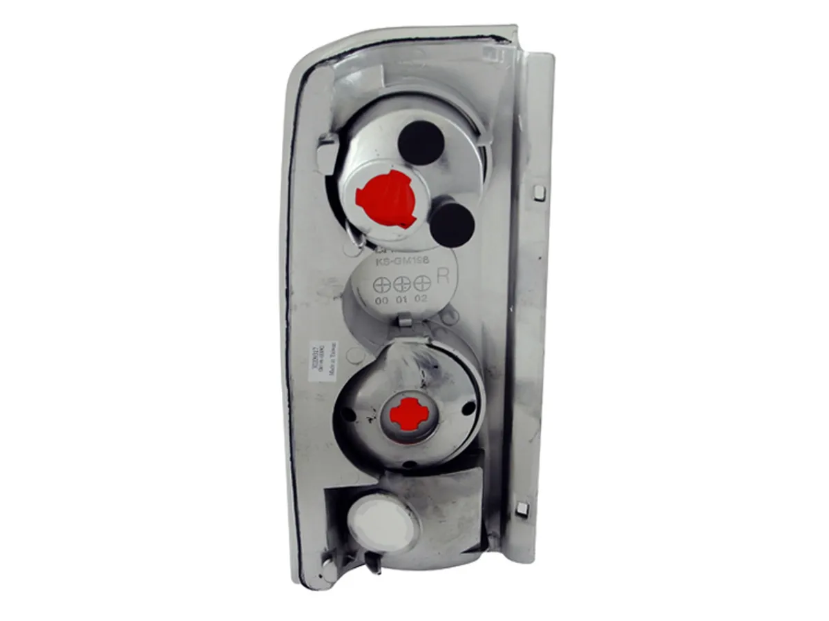 Tail Light Assembly; Clear Lens; Chrome Housing; G2; Pair; product image
