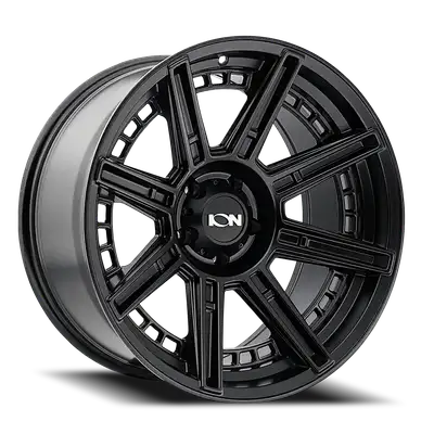 Ion Alloy Cast Aluminum Wheels 149 MB 20x9 Matte Black 8 On 170 Bolt Pattern -12 Offset ION Wheels