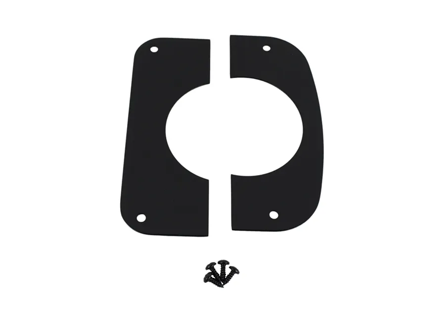 Jeep CJ Column Cover 76-86 CJ Powdercoat Black Kentrol product image