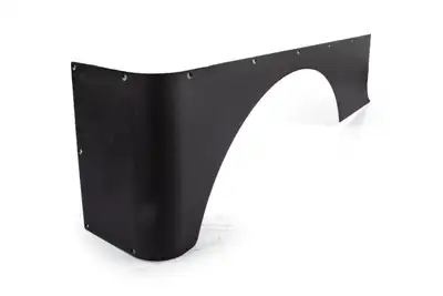 JKS 0406 Jeep Wrangler lj Corner Guards 5in Stretch Black