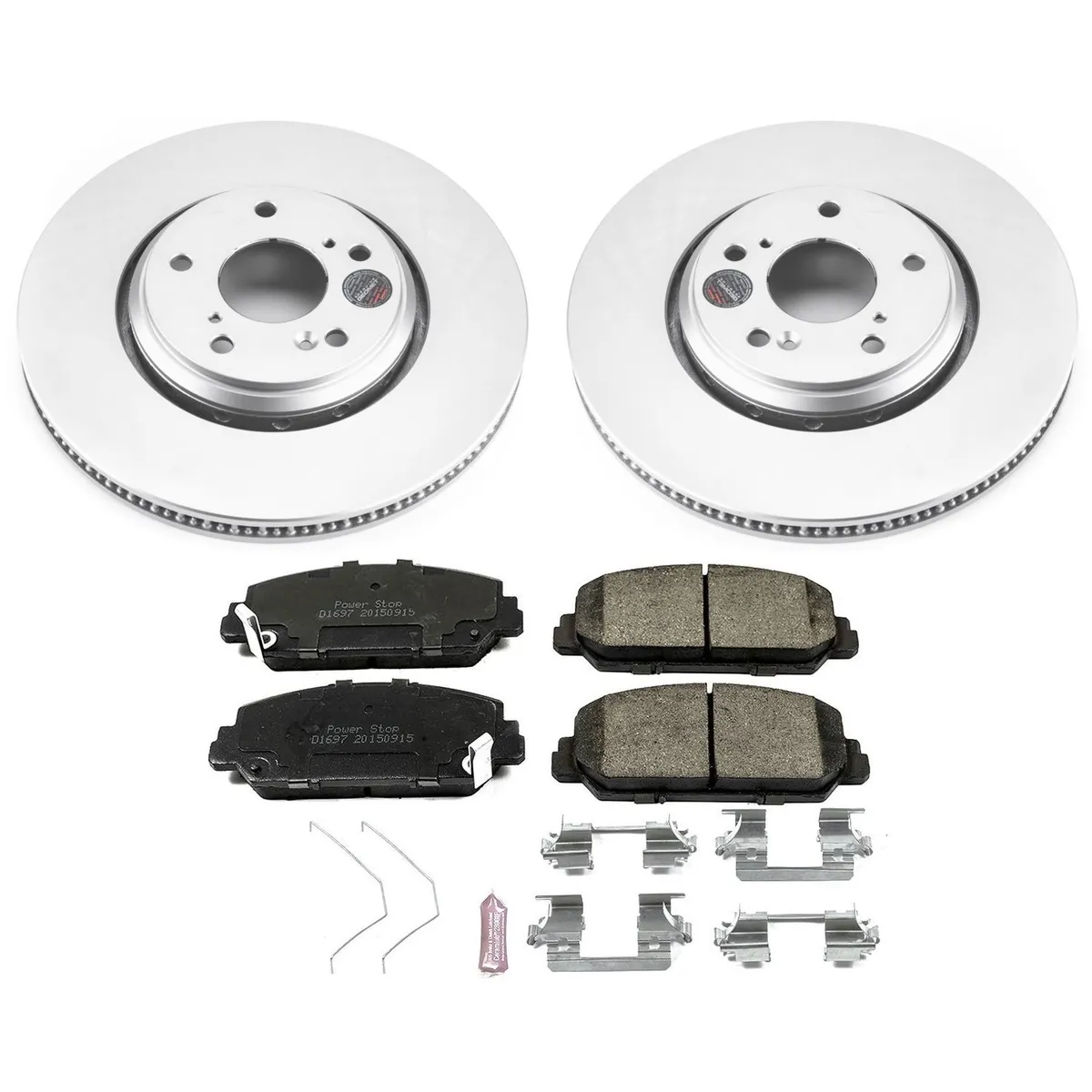 Z17 Coated Brake Kit Front 2017-2018 Acura Ilx 2016 Honda Accord Coupe 2017 Honda Accord Coupe 20 product image