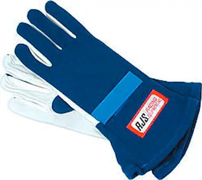 RJS Gloves Nomex S/L LG Blue SFI-1