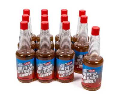 Red Line Oil Fuel System Water Remover And Antifreeze 12/12oz Case Red Line Oil
