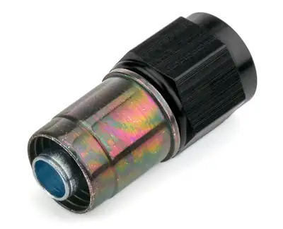 Fragola Performance Systems #6 Real Street Crimpon Str Hose End Black For 6000 Hose
