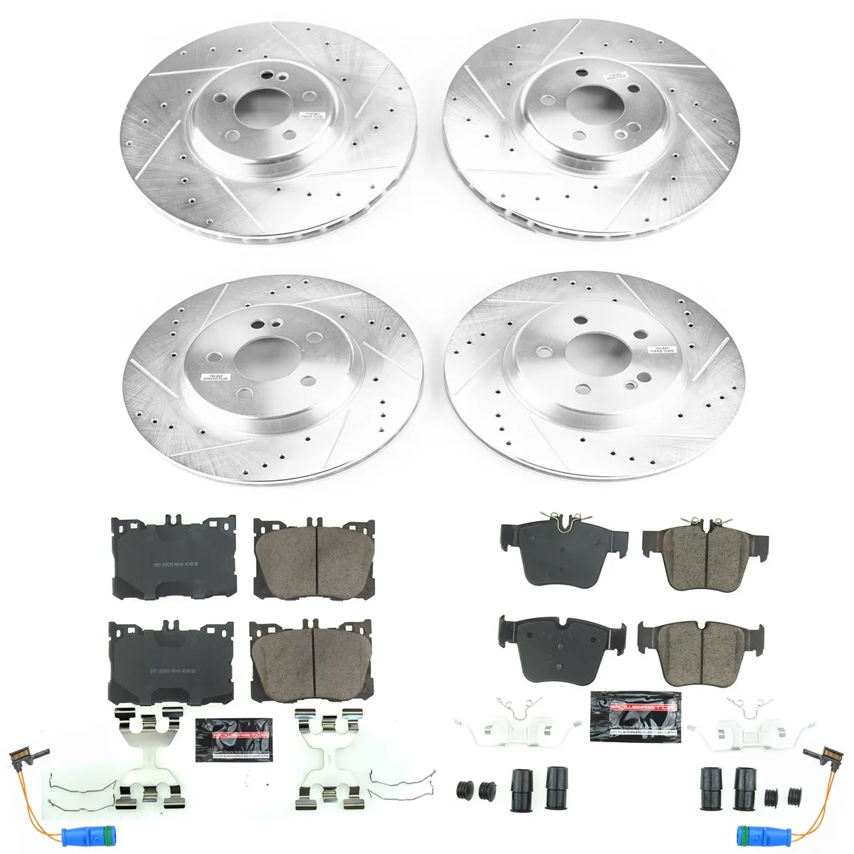 Front And Rear Mercedes-Benz C43 Amg 2018 Glc43 Amg 2018-2017 Glc300 2018-2016 Glc350e 2018 Z23 Evolution Brake Kit product image