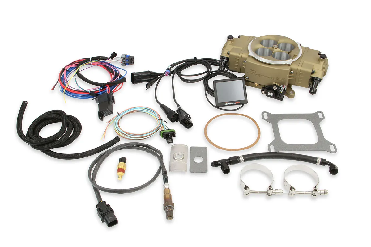 Holley Sniper EFI Stealth 4150 Gold Finish