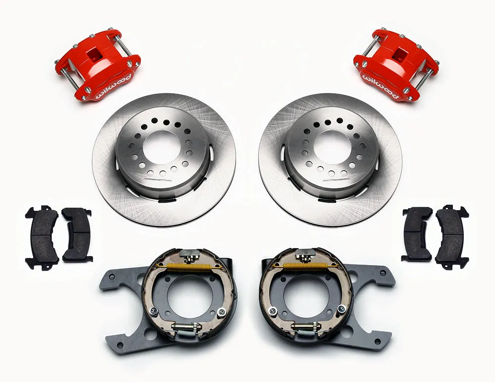 Wilwood D154 PS Park Brake Kit Drilled Chevy C-10 2.42 Offset 5-lug product image