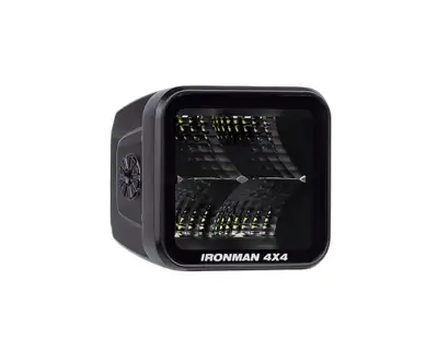 Ironman 4x4 2.8in 20w LED Cube Light Flood Beamclear