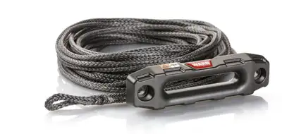 Warn WARN - For those looking to convert their winches with steel rope to synthetic, this is the kit for you. This conversion kit includes synthetic rope and a ha
