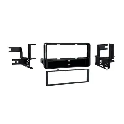 Metra Electronics Custom Fit Mounting Kit; ISO DIN Radio Provision w/Pocket; Incl.: Radio Housing/Radio Brackets/ISO Snap-In Brackets/Trim Plate;