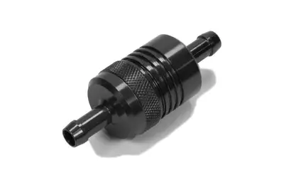 Edelbrock Fuel Filter 5/16in Push- On Black