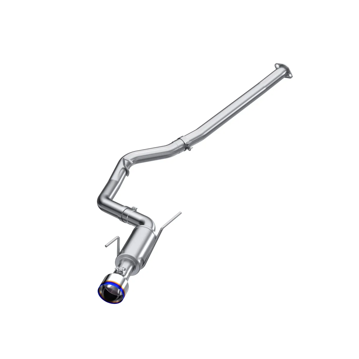 Subaru Impreza Wrx/Wrx Sti 2.0l/2.5l 3.0 Inch Cat-Back Single Rear Exit T304 Stainless Steel With Burnt End Tip Mbrp product image