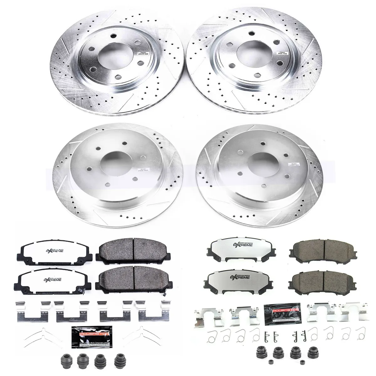 Z36 Truck/Tow Upgrade Kit: Drilled/Slotted Rotors; Carbon-Fiber Ceramic Pads W/Hardware product image