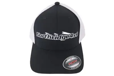 Northridge4x4 Northridge4x4 Flex Fit Black White Mesh Back L/XL