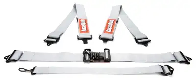 Racequip Latch & Link 5 Point Auto Racing Harness Set; Sfi 16.1 Seat Belt Set; Platinum