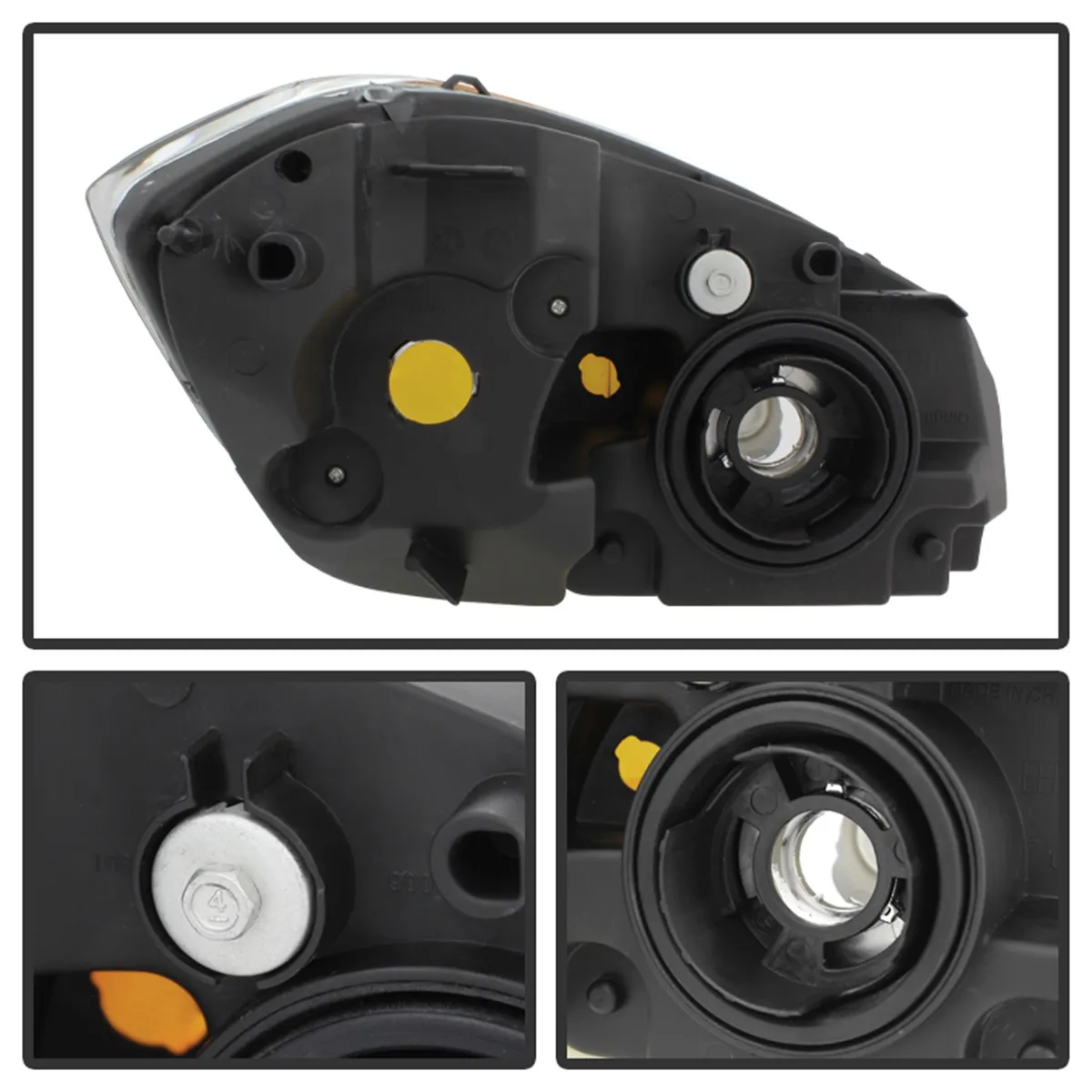 0510 Cobalt/0709 G5/0506 Pursuit Crystal Headlightsblack product image