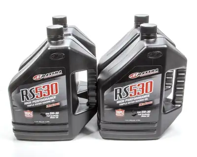 Maxima Rs530 High Performance Engine Oil SAE 5w30 Full Synthetic 1 Gal